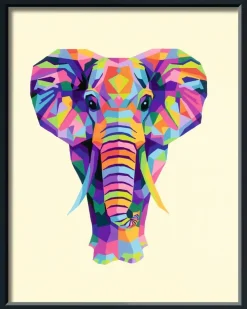 Ravensburger CreArt Peinture aux numéros Grand Eléphant^ Peinture