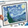 Ravensburger CreArt Peinture aux numéros - Van Gogh La nuit étoilée 30x40 cm^ Peinture