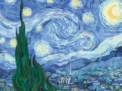 Ravensburger CreArt Peinture aux numéros - Van Gogh La nuit étoilée 30x40 cm^ Peinture