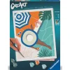 Ravensburger CreArt Peinture aux numéros Pool Time 24x30 cm^ Peinture
