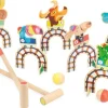 Janod Croquet Grand Huit Applepop^ Maisons, Toboggans Et Jeux D'Extérieur