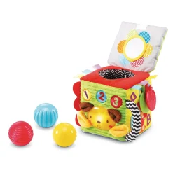 Varta Cube interactif éveil sensoriel^ Boîtes À Formes|Jouets D'Éveil Électroniques
