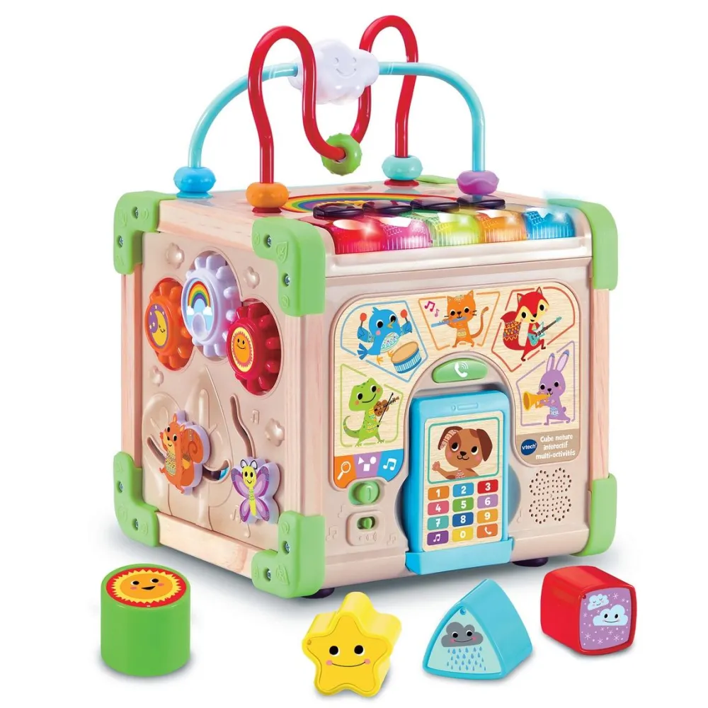 Varta Cube nature interactif multi-activités^ Tapis, Portiques Et Tables D'Activités