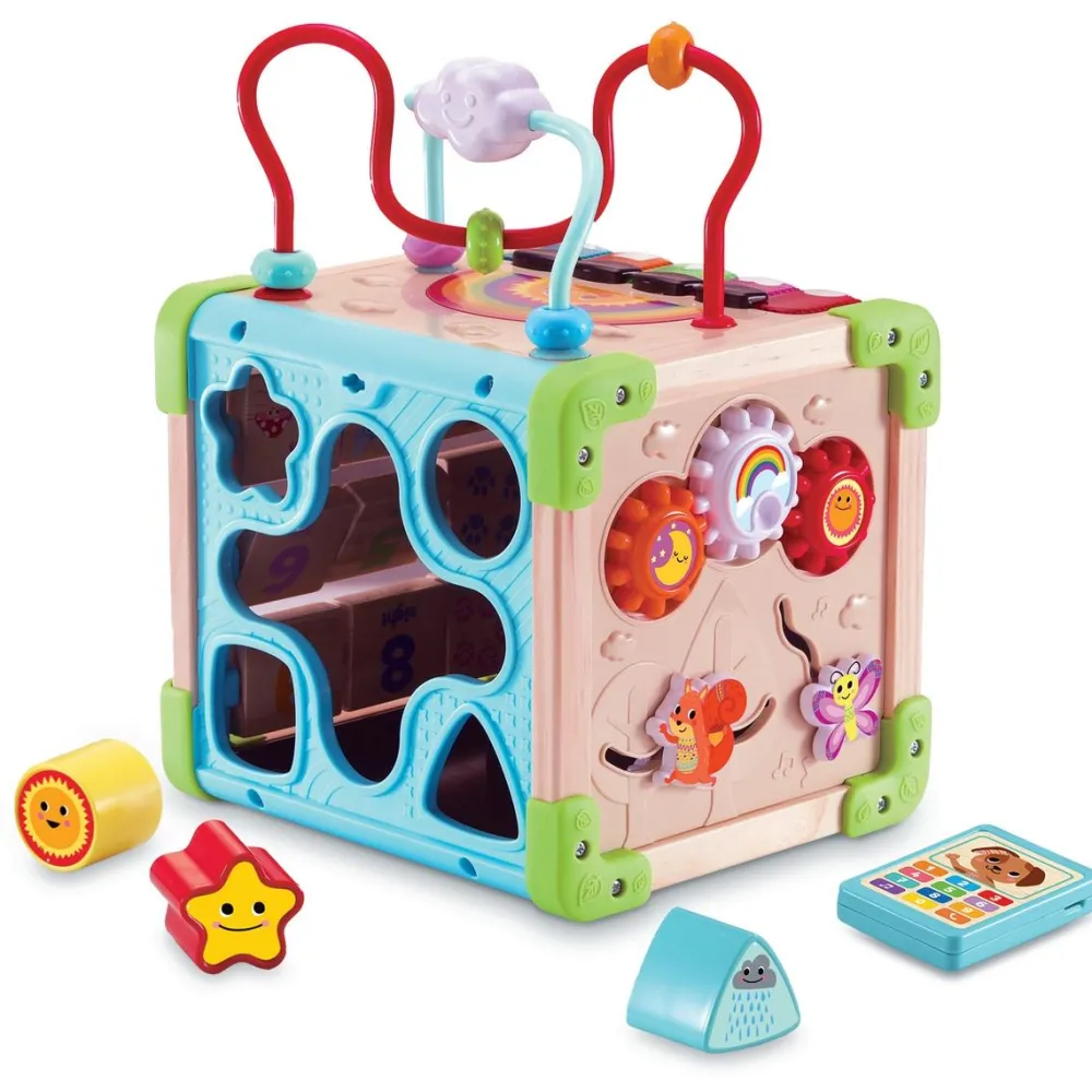 Varta Cube nature interactif multi-activités^ Tapis, Portiques Et Tables D'Activités