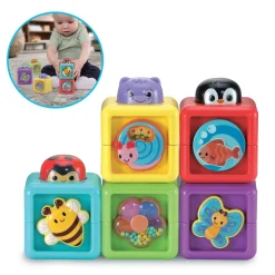 VTech Cubes animaux surprises Baby^ Jouets À Encastrer Et À Empiler