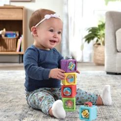 VTech Cubes animaux surprises Baby^ Jouets À Encastrer Et À Empiler