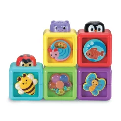 VTech Cubes animaux surprises Baby^ Jouets À Encastrer Et À Empiler