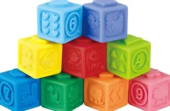 T'mimi CUBES D EVEIL EN SAC^ Jouets À Encastrer Et À Empiler