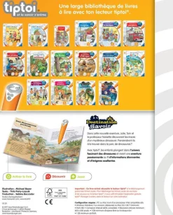 Ravensburger Destination Savoir Livre Tip Toi - les dinosaures^ Stylos Interactifs