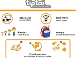 Ravensburger Destination Savoir Livre Tip Toi - les dinosaures^ Stylos Interactifs