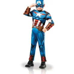 Rubies Déguisement Captain America - Taille S 3-4 ans^ Déguisements Personnages