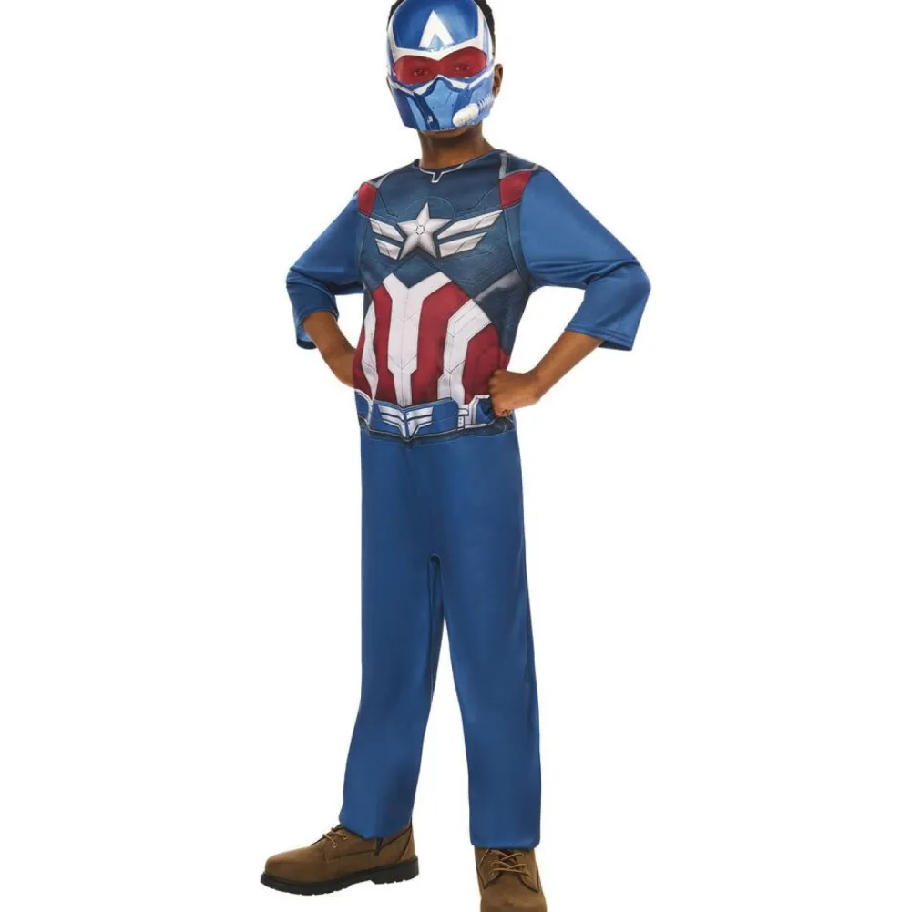 Rubies Déguisement Captain America Brave New World - Taille 5-6 ans^ Déguisements Personnages