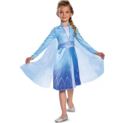 Jakks Déguisement classique Elsa La Reine des Neiges 5-6 ans^ Déguisements Personnages