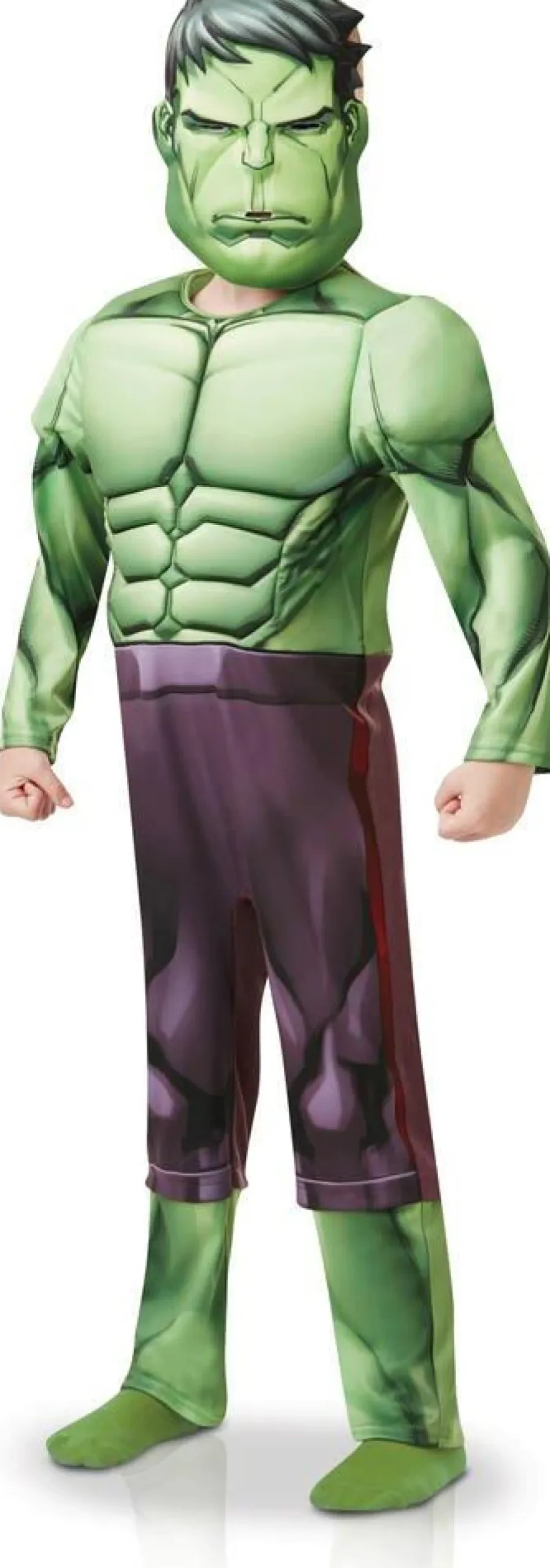 Rubies Déguisement de luxe Hulk - Taille L 7-8 ans^ Déguisements Personnages