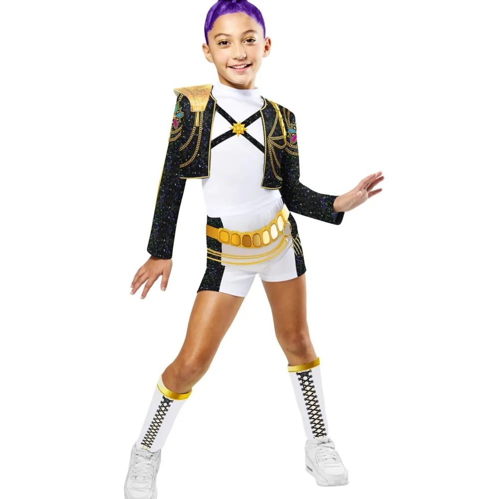Rubies Déguisement Deluxe Rumi Golden - KPOP Demon Hunters - Taille L 11-12 ans^ Déguisements Personnages
