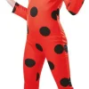 Rubies Déguisement Ladybug Taille 5/6 ans et peluche Tikki^ Déguisements Personnages
