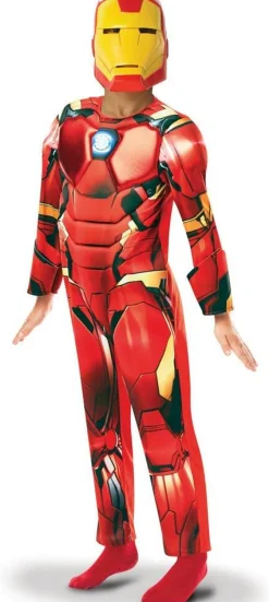 Rubies Déguisement Luxe Iron Man - Taille 5/6 ans^ Déguisements Personnages