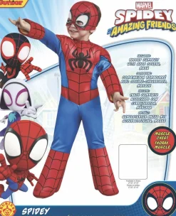 Rubies Déguisement Luxe Spidey Amazing Friends - Taille 2-3 ans^ Déguisements Personnages