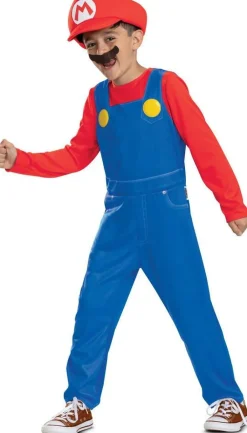 Jakks Déguisement Mario - Taille 4/6 ans^ Déguisements Personnages