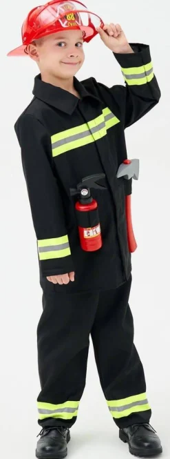 Déguisement Métier Pompier 5-7 ans^ Déguisements Policiers Et Pompiers