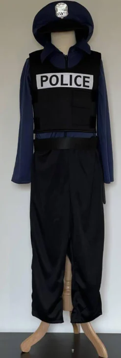 Déguisement Policier - Taille 5/7 ans^ Déguisements Policiers Et Pompiers