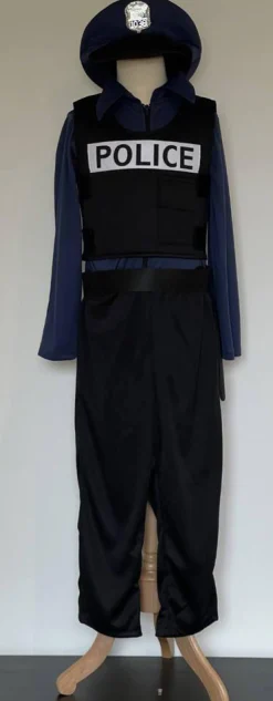 Déguisement Policier - Taille 3-4 Ans^ Déguisements Policiers Et Pompiers