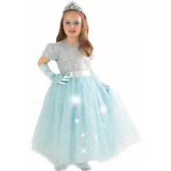 Rubies Déguisement princesse lumineuse sequins - Taille 3-4 ans^ Déguisements Princesses Et Fées