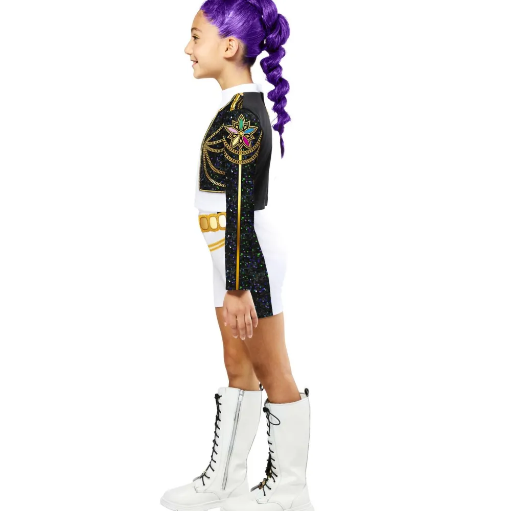 Rubies Déguisement Rumi Golden - KPOP Demon Hunters - Taille L 11-12 ans^ Déguisements Personnages