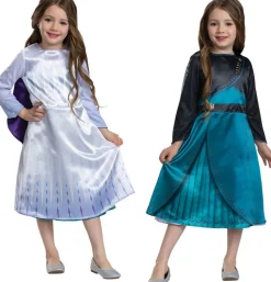 Jakks Déguisement Réversible Elsa Et Anna 3/4 ans - La Reine Des Neiges^ Déguisements Princesses Et Fées