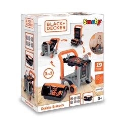 Smoby Diable 3 en 1 Black & Decker^ Bricolage