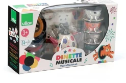 Vilac Dinette musical Arc-en-ciel animaux^ Dinette Et Accessoires