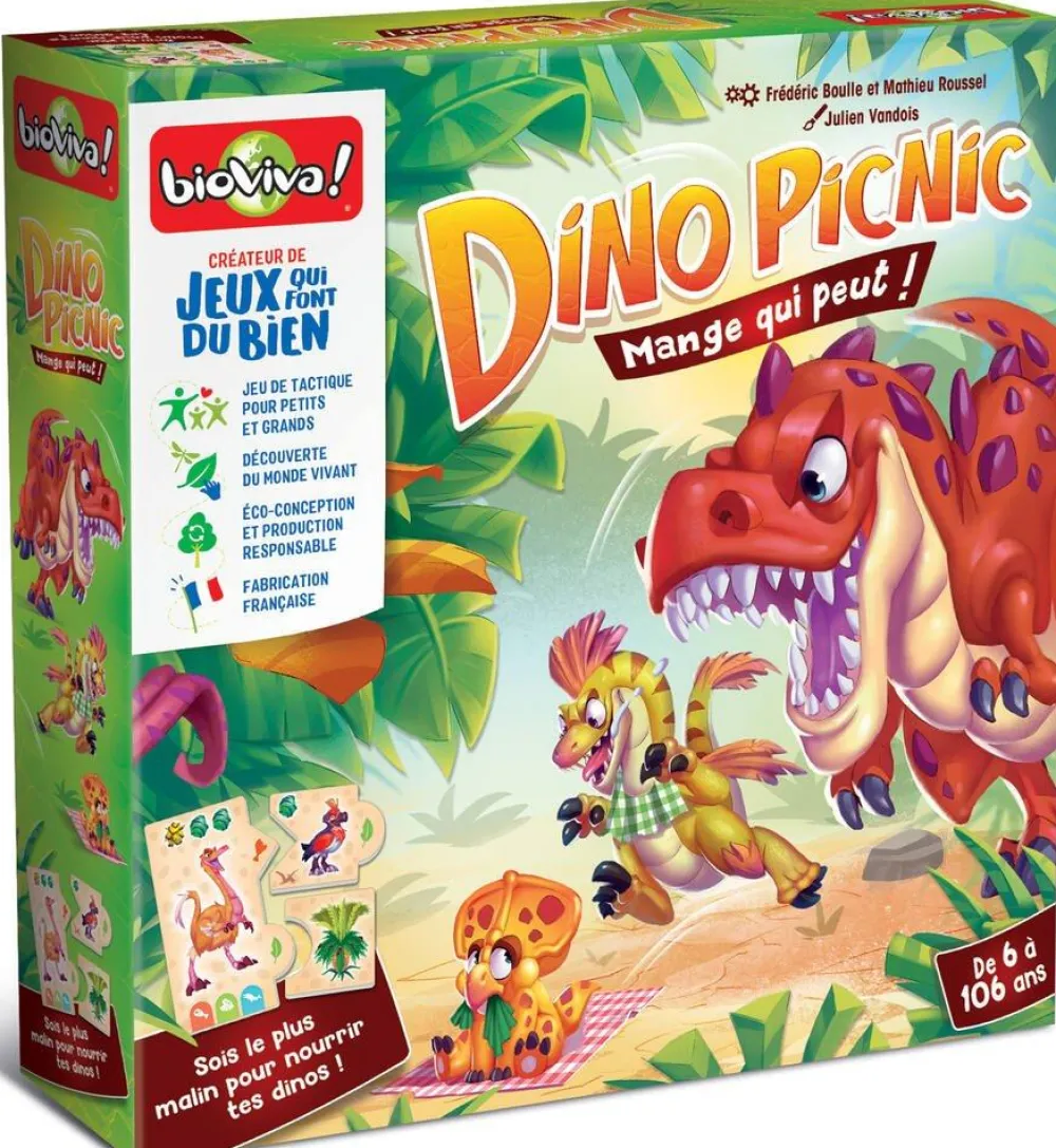 Bioviva Dino picnic^ Jeux De Stratégie Et De Réflexion