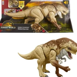 Mattel Dinosaure Distortus Rex - Saga Jurassik World Renaissance^ Les Dinosaures Et La Préhistoire