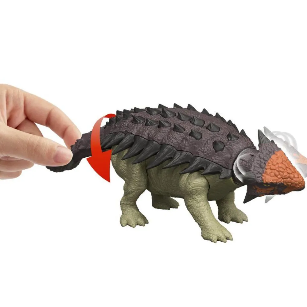 Mattel Dinosaure Euoplocephalus sonore - saga Jurassic World renaissance^ Les Dinosaures Et La Préhistoire