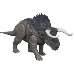 Mattel Dinosaure Nasutocératops sonore - Jurassic World^ Les Dinosaures Et La Préhistoire
