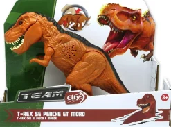 Varta Dinosaure T-Rex rugissant avec effets lumineux^ Les Dinosaures Et La Préhistoire