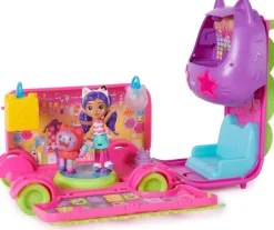 Spin Master Disco Bus Transformation - Gabby et la maison magique^ Mini-Univers