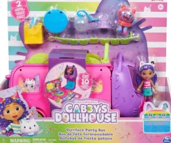 Spin Master Disco Bus Transformation - Gabby et la maison magique^ Mini-Univers