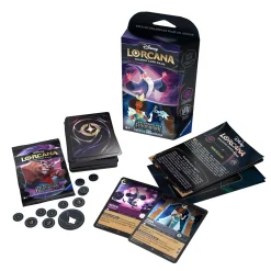 Ravensburger Disney Lorcana Starter Amethyste Acier - saison 2^ Cartes À Collectionner