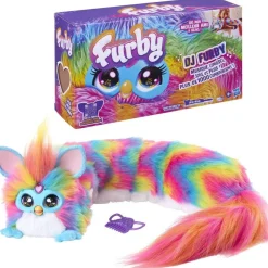 Hasbro DJ Rainbow Furby - DJ Furby^ Peluches Électroniques Interactives