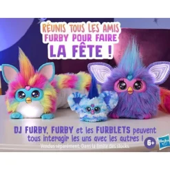 Hasbro DJ Rainbow Furby - DJ Furby^ Peluches Électroniques Interactives