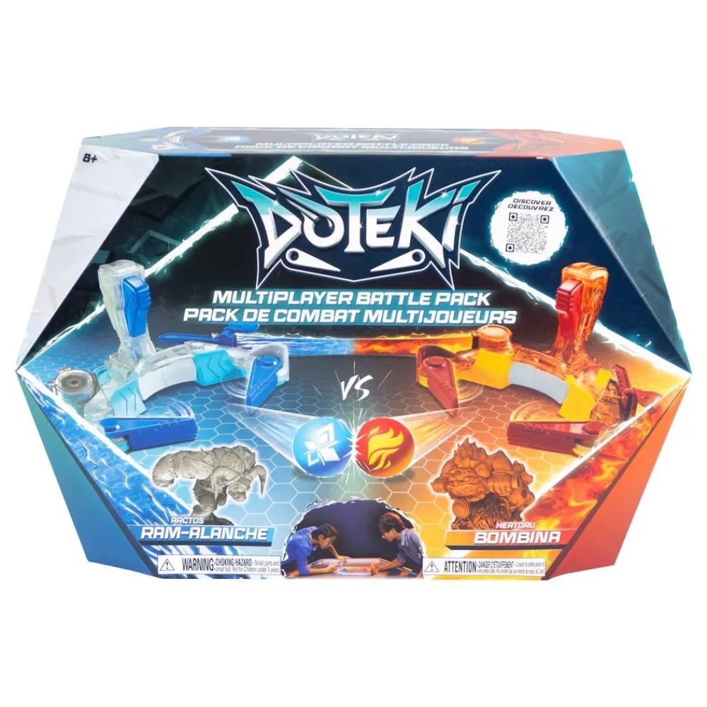 Tomy Doketi pack de combat multijoueurs^ Les Figurines Interactives Et À Fonction