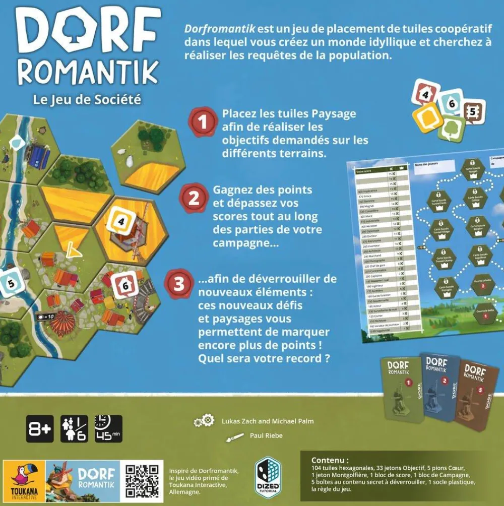 Gigamic Dorf Romantik^ Jeux De Stratégie Et De Réflexion