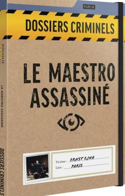 Asmodu00e9e Dossiers criminels Le maestro assassine^ Jeux De Stratégie Et De Réflexion