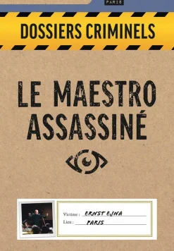 Asmodu00e9e Dossiers criminels Le maestro assassine^ Jeux De Stratégie Et De Réflexion