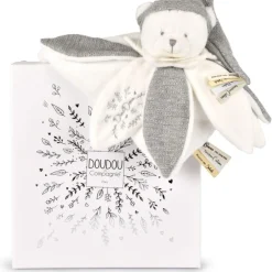 Doudou et Compagnie Doudou Ours Argent Collector 25 ANS^ Doudous