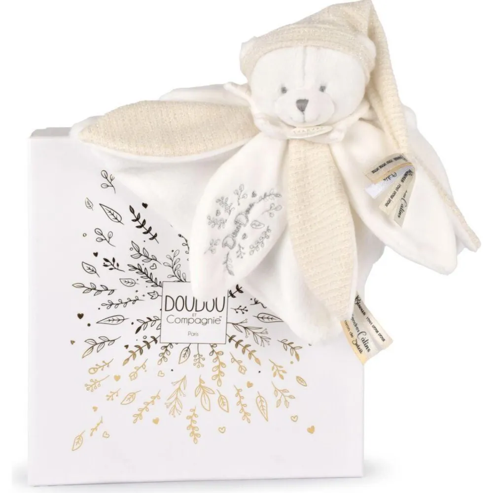 Doudou et Compagnie Doudou Ours Blanc Collector 25 ANS^ Doudous