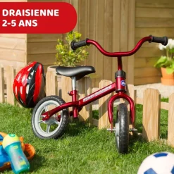 Chicco Draisienne Mon Premier Vélo Rouge^ Tricycles, Draisiennes Et Vélos