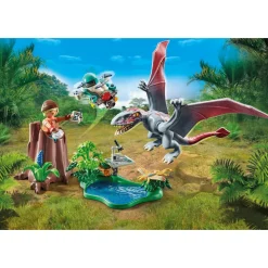Playmobil Drone d'observation avec dimorphodon - Dinos 71525^ Les Dinosaures Et La Préhistoire