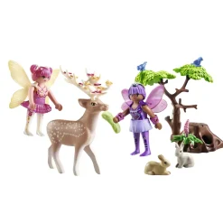 Playmobil Duo de fées avec animaux de la forêt Starter Pack 71800^ Les Princesses Et Fées